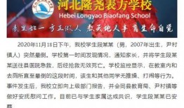 隆尧一中爆料事件视频,视频揭露惊人真相